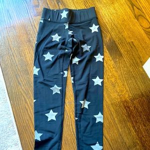 Terez silver star leggings